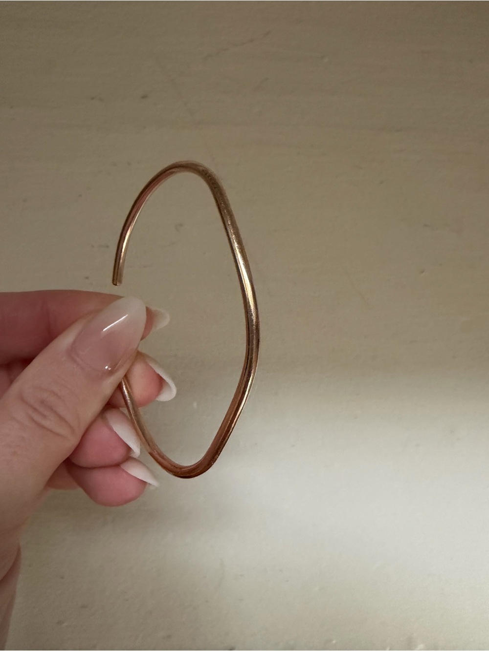 Yellow Gold Open Cuff Bracelet - Picture 3 of 5